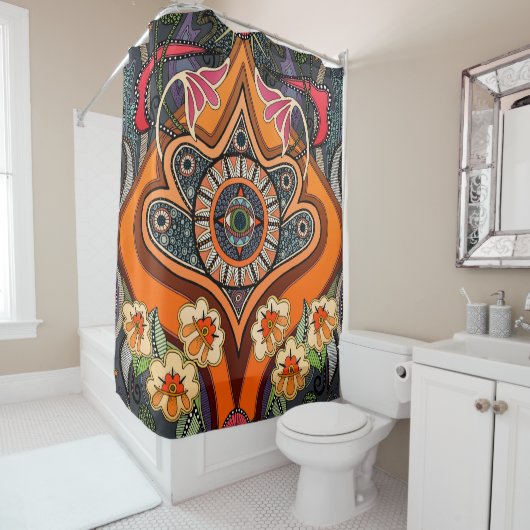 MINNIE-Russ-Duschvorhang Duschvorhang (Beispiel)