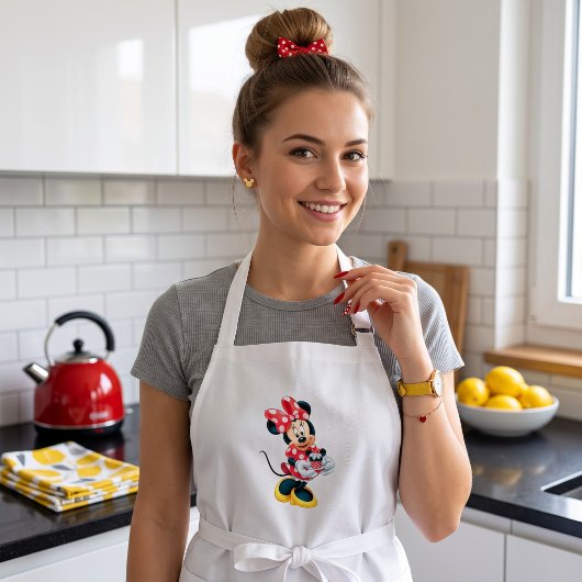 Minnie Schürze lang