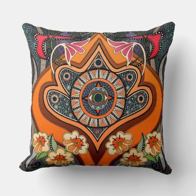 MINNIE Soot Throw Kissen (Vorderseite)