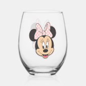 Minnie Stemless Weinglas Weinglas Ohne Stiel (Vorderseite)