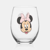 Minnie Stemless Weinglas Weinglas Ohne Stiel (Rückseite)