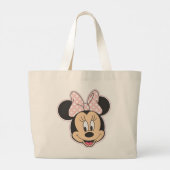 Minnie Tote Bag Jumbo Stoffbeutel (Rückseite)