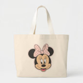 Minnie Tote Bag Jumbo Stoffbeutel (Vorne)