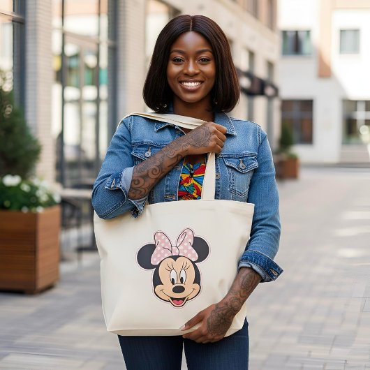 Minnie Tote Bag Jumbo Stoffbeutel