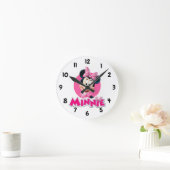 Minnie Wall Clock Runde Wanduhr (Zuhause)