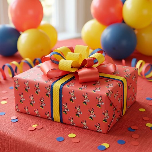 Minnie Wrapping Paper Geschenkpapier