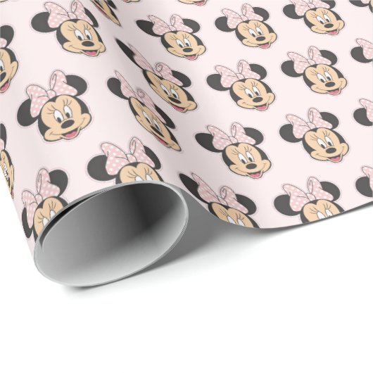 Minnie Wrapping Paper Geschenkpapier (Rolleneckpunkt)