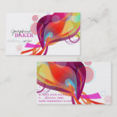 minniemay bunte Welt Visitenkarte (Vorne/Hinten)