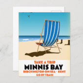 Minnis Bay, Birchington-on-sea Postcard (Vorne/Hinten)