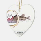 Minnowfische, tony fernandes keramik ornament (Links)