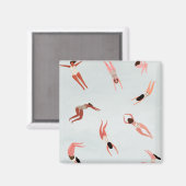 Minnows Magnet (Vorderseite/Rückseite)