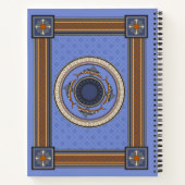 Minoan Blue Delphins Notizblock (Rückseite)