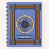 Minoan Blue Delphins Notizblock (Vorderseite)