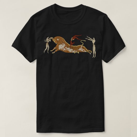Minoan Bull Leaping T-Shirt (Design vorne)