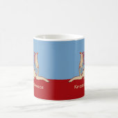 Minoan Griffin von der Knossos Throne Room Fresco Kaffeetasse (Mittel)