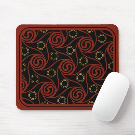Minoan Labyrinth Spiral Mousepad (Mit Mouse)