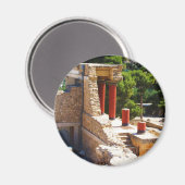 Minoan Palace of Knossos - Bild Magnet (Vorderseite/Rückseite)