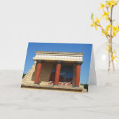 Minoan Palace of Knossos Karte (Gelbe Blume)