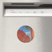 Minoan Palace of Knossos RED BULL Magnet (In Situ (Geschirrspüler))