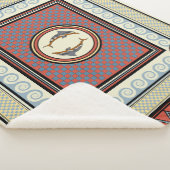 Minoan Palace Sherpa Blanket Sherpadecke (3/4)