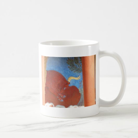Minoan Palast von Knossos RED BULL Kaffeetasse (Rechts)