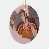 Minoan-Wandmalerei Keramikornament (Rechts)