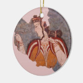 Minoan-Wandmalerei Keramikornament (Links)