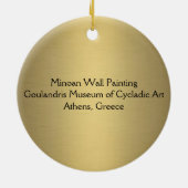 Minoan-Wandmalerei Keramikornament (Hinten)