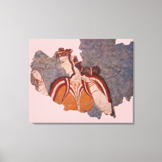 Minoan-Wandmalereien - Leinwand (Vorderseite)
