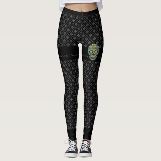 Minoaner Schädel Leggings (Vorderseite)