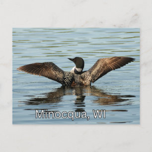 Minocqua, WI-PostkartenSouvenir Postkarte