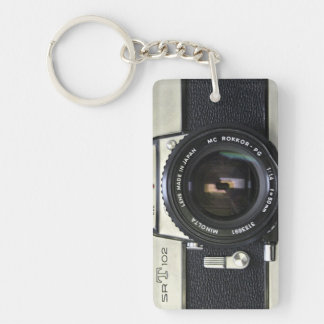 Minolta Vintag Camera Acrylic Schlüsselanhänger