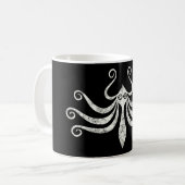 Minooktopus im Minimalstil (Not) Kaffeetasse (Vorderseite Links)