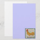 Minorca: Alte Rooster Briefpapier (Vorne/Hinten)