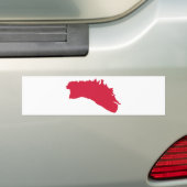 Minorca Karte Autoaufkleber (Auf Auto)