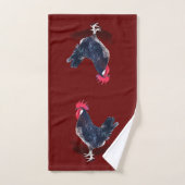 Minorca Rooster Badhandtuch Set (Handtuch)