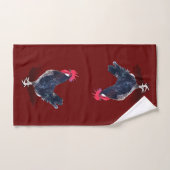 Minorca Rooster Badhandtuch Set (Handtuch)