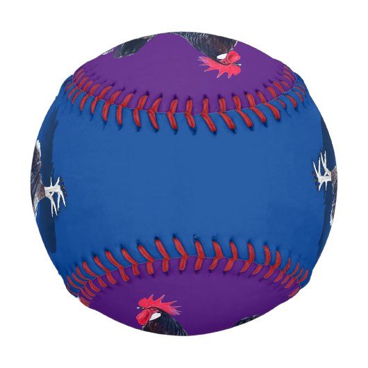 Minorca Rooster Baseball (Vorderseite)