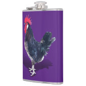 Minorca Rooster Flachmann (Links)