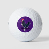 Minorca Rooster Golfball (Vorderseite)