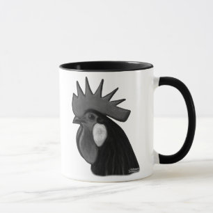 Minorca Rooster Head Tasse