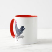 Minorca Rooster Tasse (Vorderseite Links)