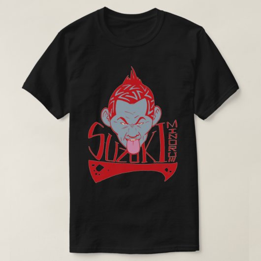 Minoru Suzuki tLonely Warrior T-Shirt (Design vorne)