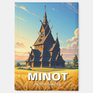 Minot Park North Dakota Magnet