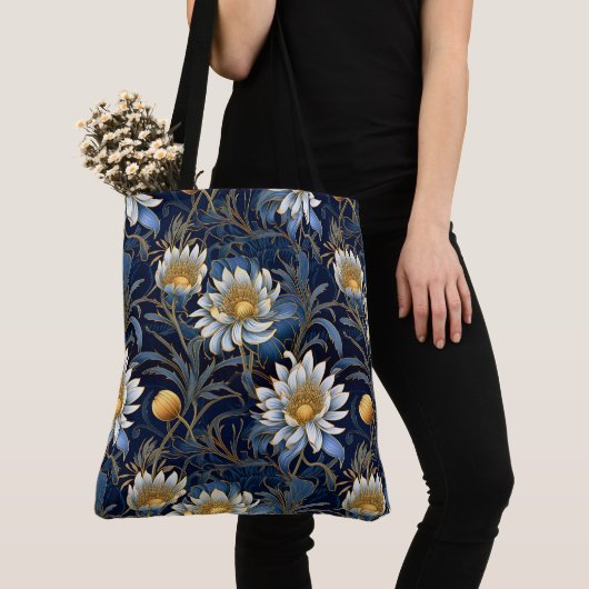 Minot Winter Blossom Tasche (Von Nahem)