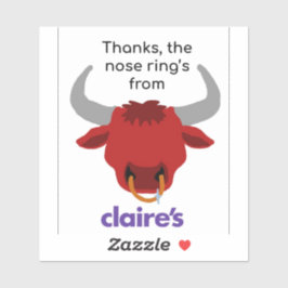 Minotaur-Aufkleber Aufkleber