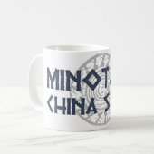 Minotaur China-Geschäfts-Tasse (Anhänger) Kaffeetasse (Vorderseite Links)