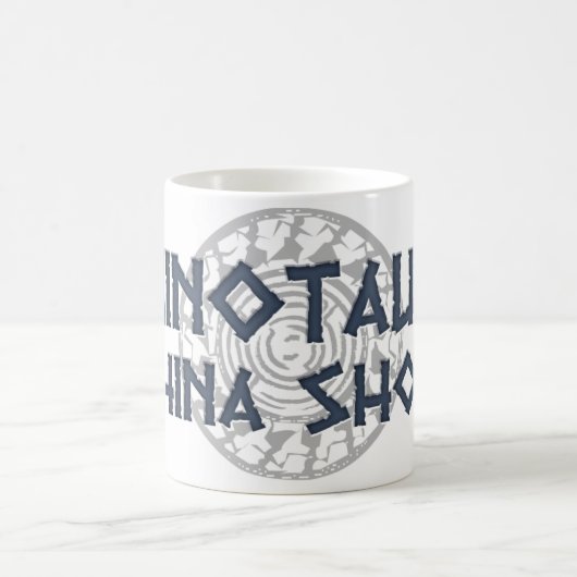 Minotaur China-Geschäfts-Tasse (Anhänger) Kaffeetasse (Mittel)