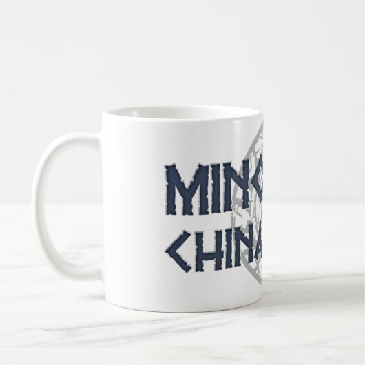 Minotaur China-Geschäfts-Tasse (Anhänger) Kaffeetasse (Links)
