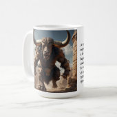 Minotaur Coffee Tasse (Vorderseite Links)
